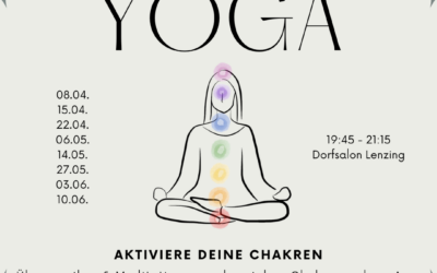 Kundalini Yoga  – aktiviere deine Chakren mit Eva | Montags ab 08.04.2024
