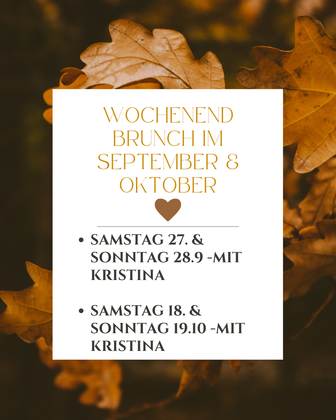 Herbst Öffnungszeiten Juni Öffnungszeiten Café